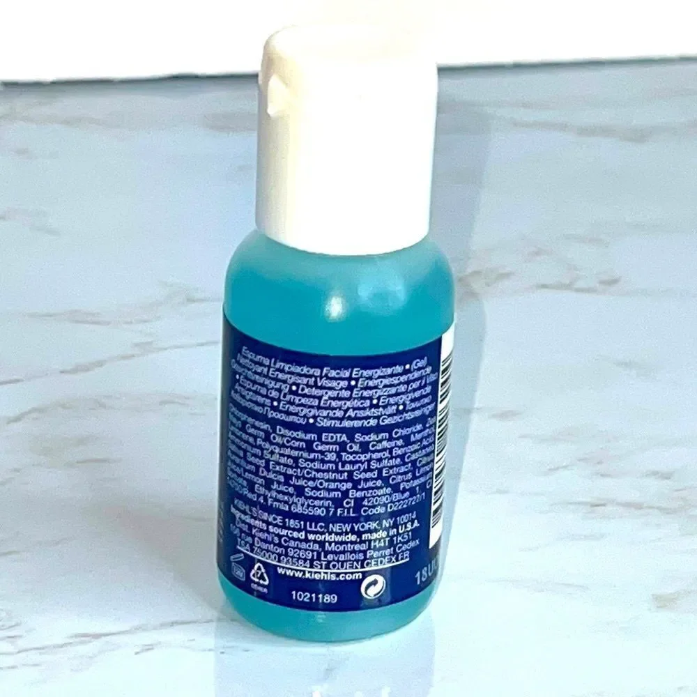 🌟$10 KIEHL'S FACIAL FUEL ENERGIZING FACE WASH GEL CLEANSER FOR MEN